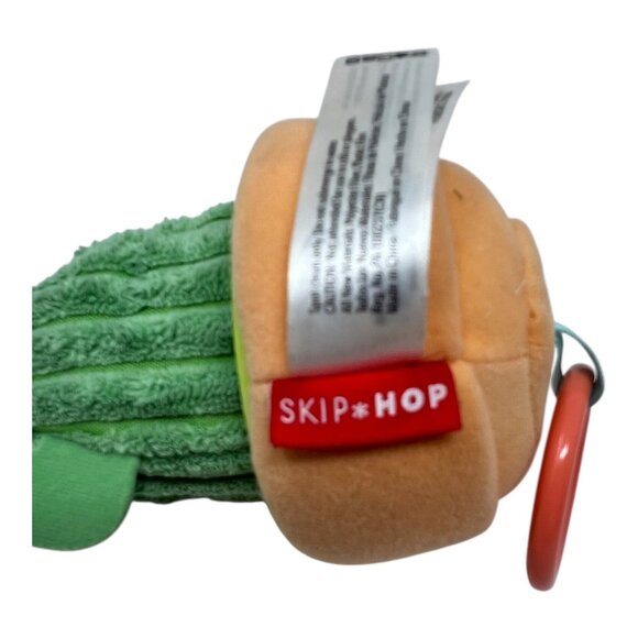 Skip Hop Farmstand Cactus Jitter Crinkle Vibrating Stuffed Plush Stroller Toy - Picture 5 of 5